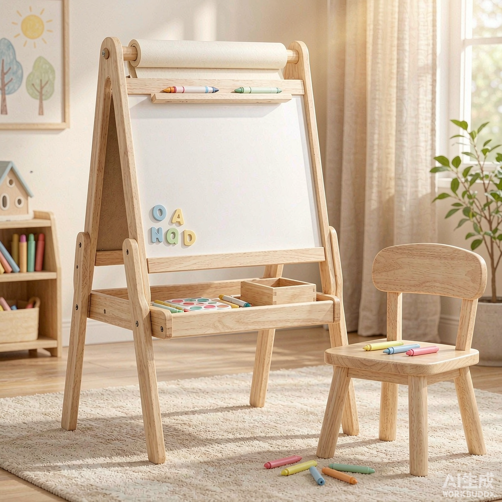 Kids art easel